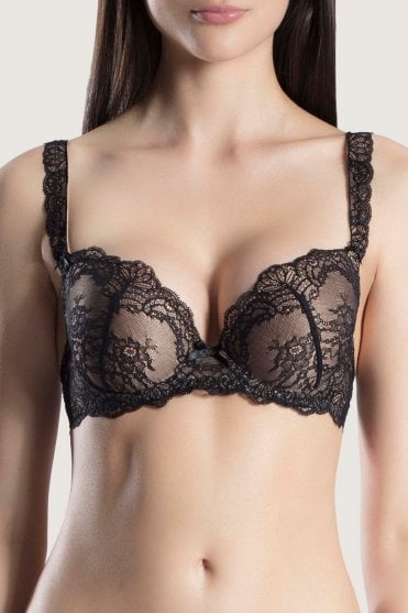 Aubade Danse des Sens Noir Molded Plunge Bra