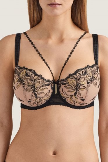 Aubade Encre de Chine Half Cup Comfort Bra D-G Cup