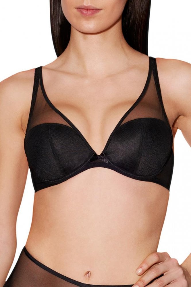 Aubade Nudessence Triangle Bra Black