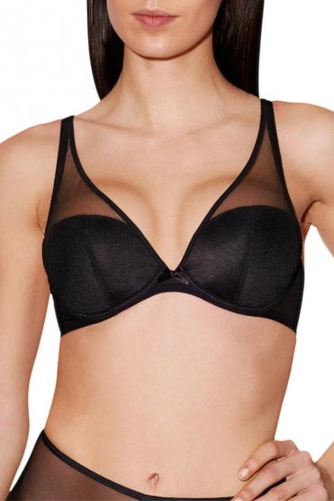 Aubade Nudessence Triangle Bra Black