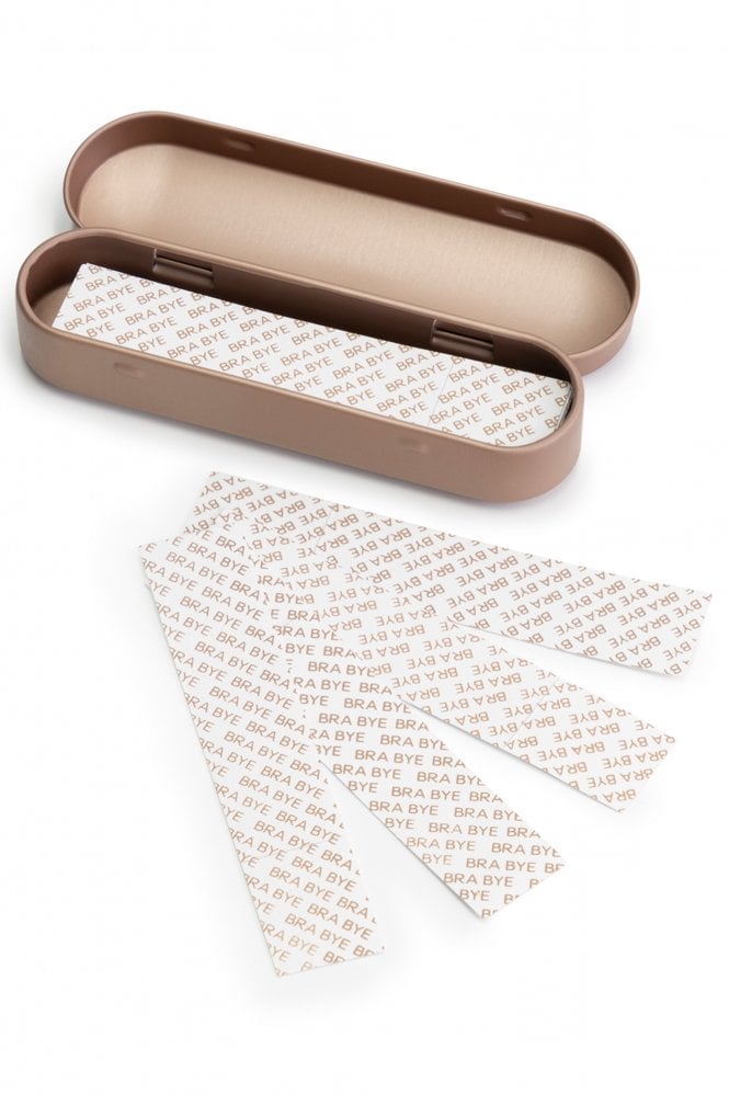 Bye Bra Dress Tape Strips in Handy Tin