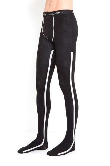 Side Stripe Mantyhose