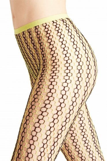 Hit Two Tone Fishnet Tights 
