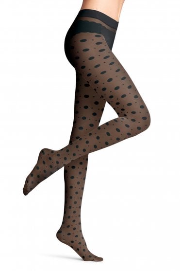 Falke Snow Dot Patterned Tights