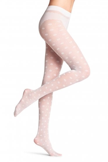 Falke Snow Dot Patterned Tights