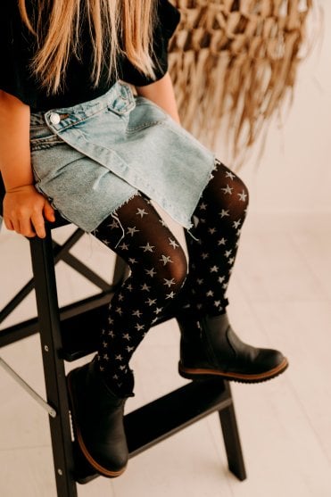 Fiore Starry Pstterned Tights